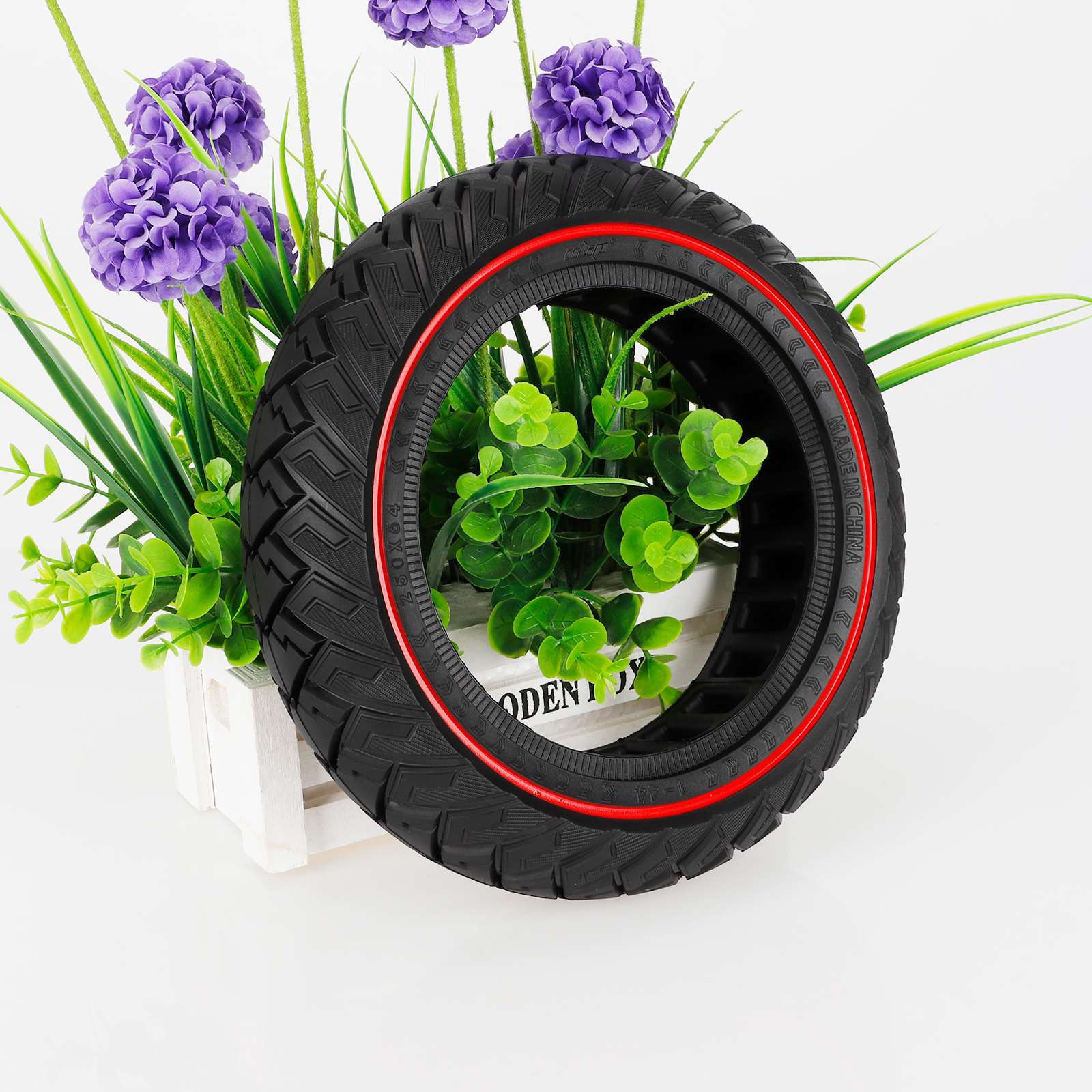 ULIP For Xiaomi Electric Scooter 4 Ultra Textured Rubber Off-Road Tyre Solid Tire ULIP For Xiaomi Electric Scooter 4 Ultra Textured Rubber Off-Road Tyre Solid Tire